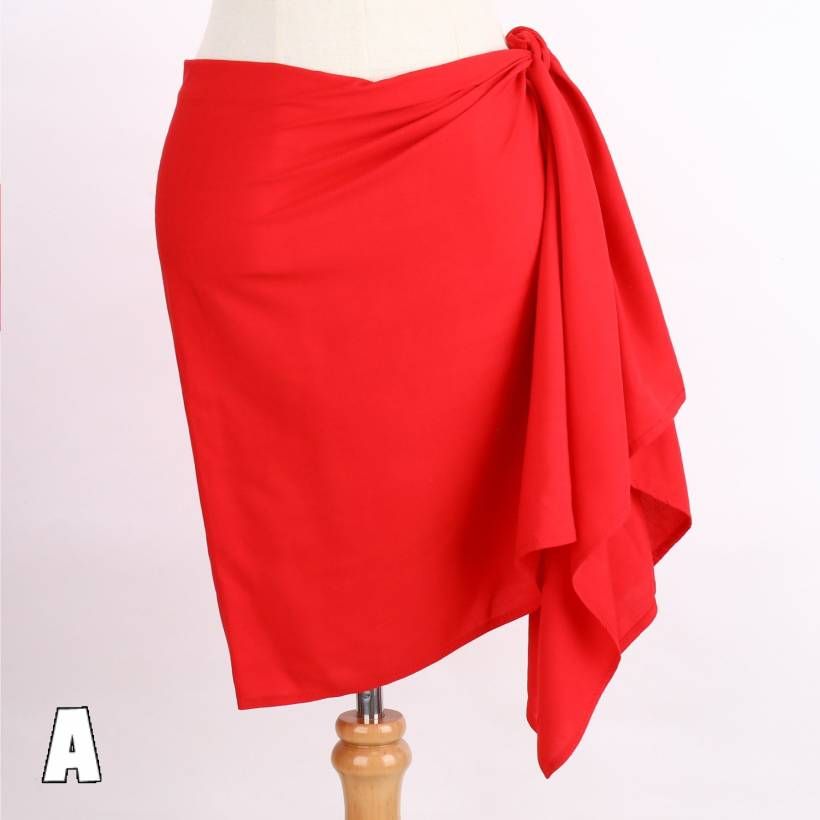 まはな パレオ ハーフサイズ 無地