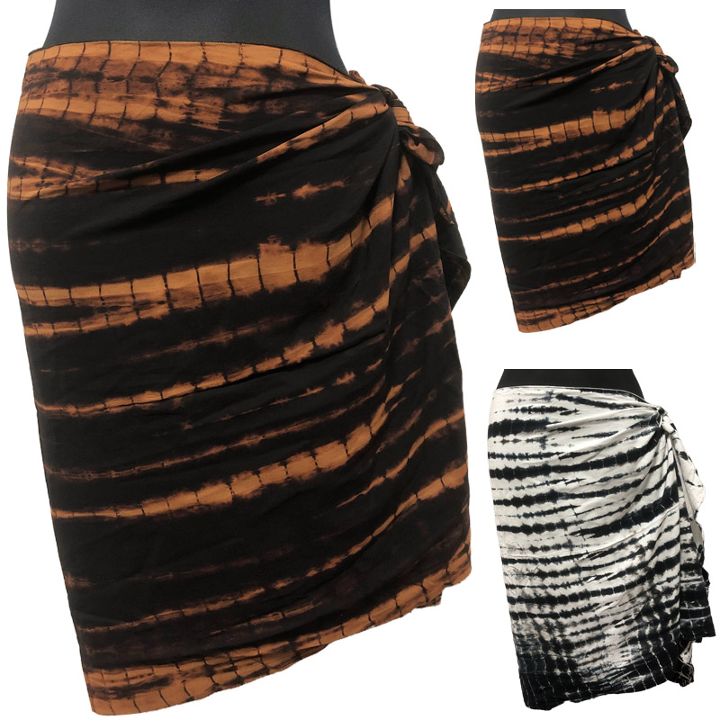 ムームーママ(MuuMuuMama) しぼり染めタイダイパレオ