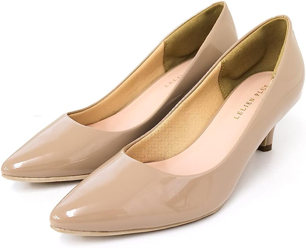 アミアミ(AmiAmi) ポインテッドトゥレインパンプス