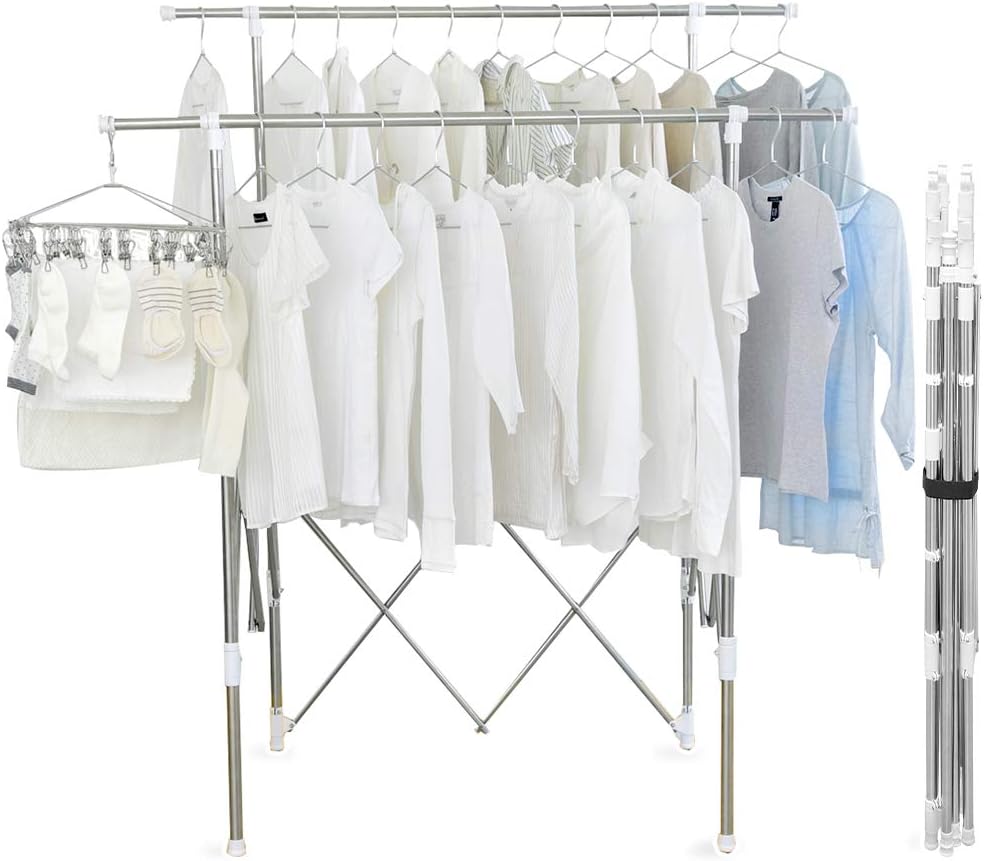 アイリスオーヤマ(IRIS OHYAMA) 伸縮スリム収納物干し SSSM-140