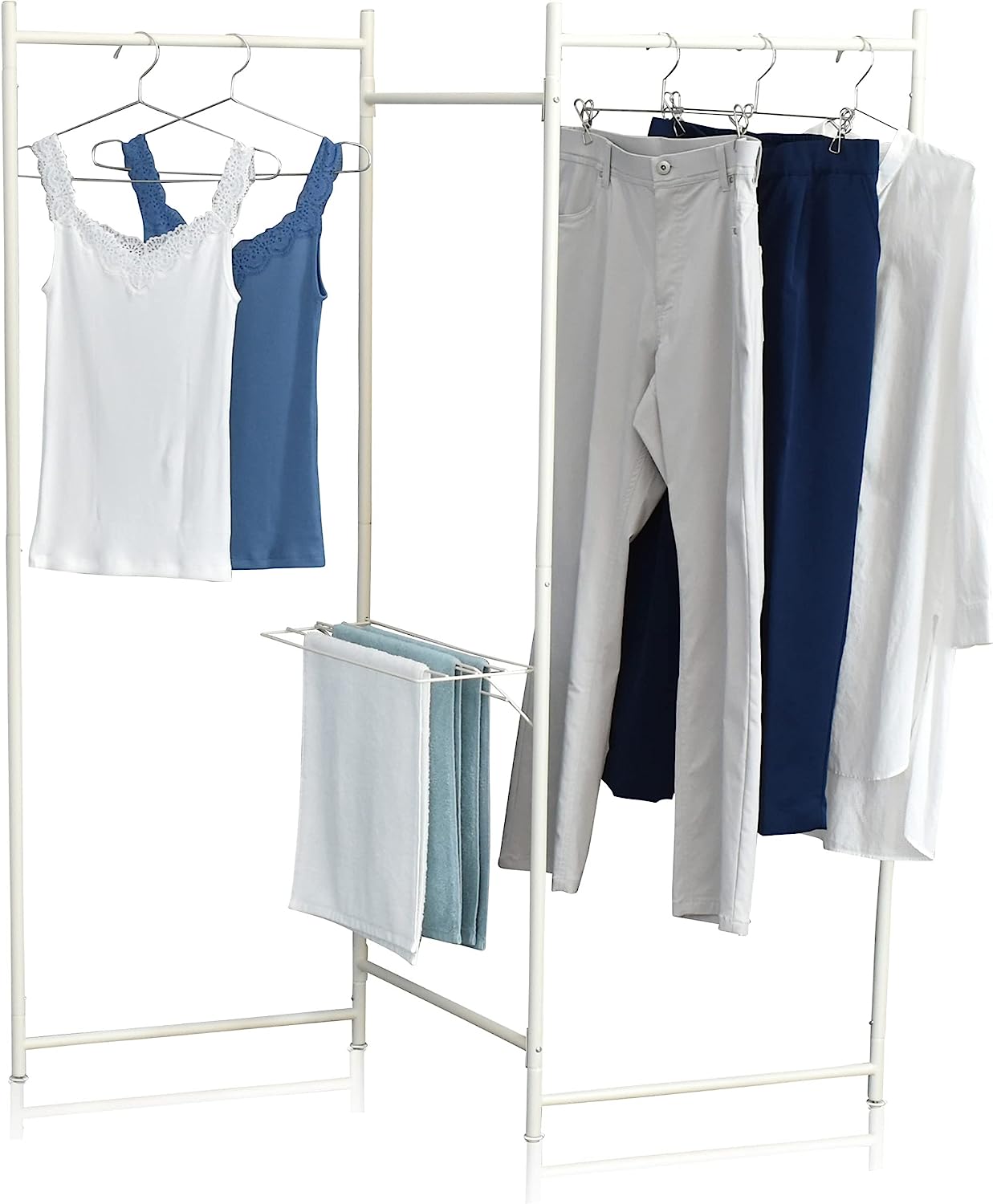 エカンズ(ekans) コンパクト物干し 3連タイプ CM-30W