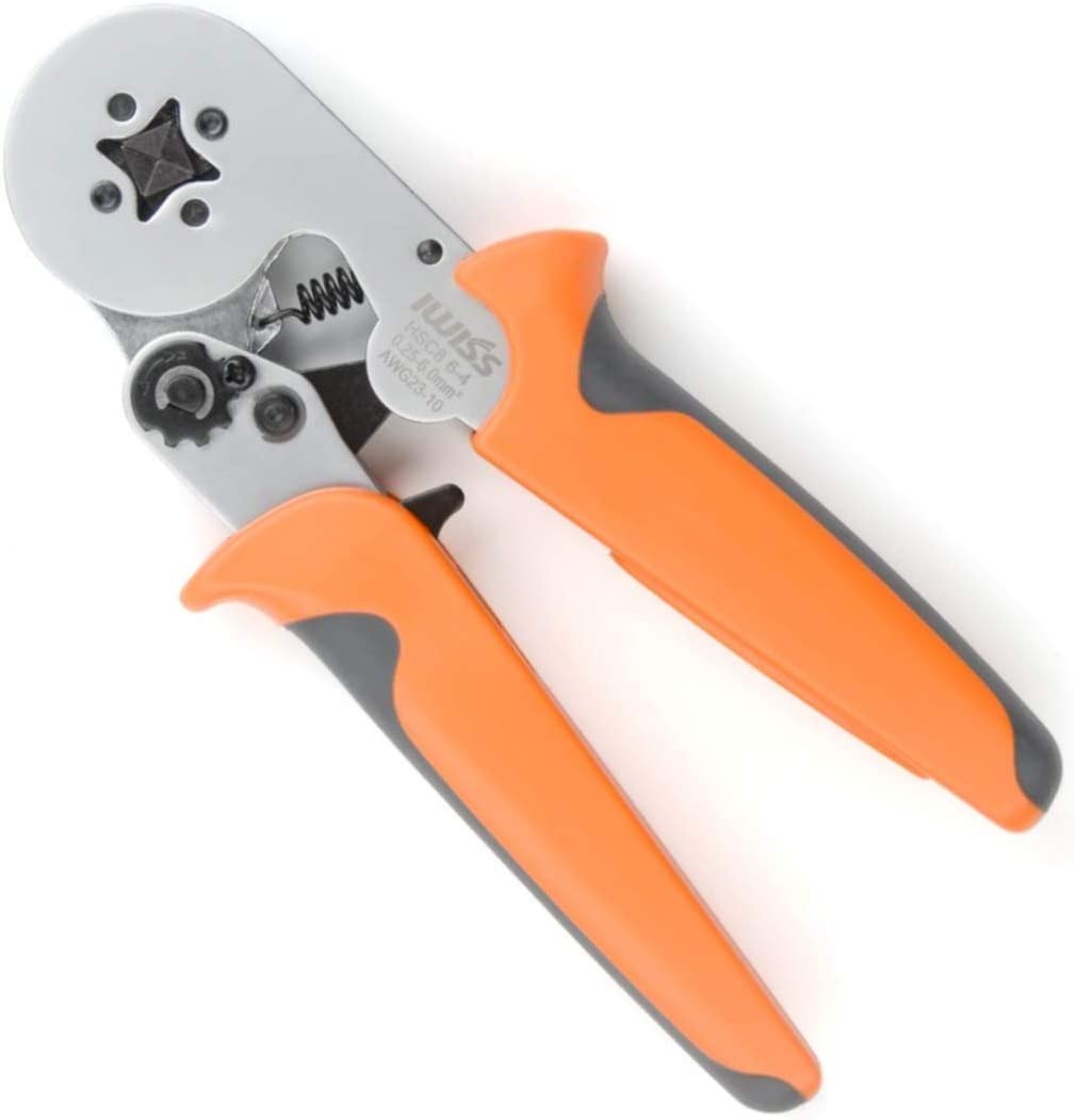 アイウィス(IWISS) フェルール用圧着ペンチ 0.25-6.0MM2 HSC8 6-4