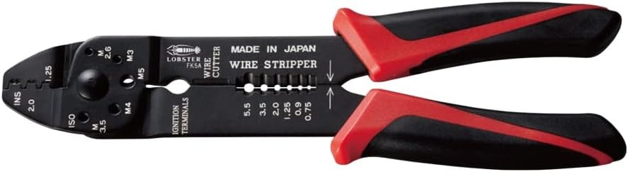 ロブテックス(LOBSTER) 電装圧着工具 オープンバレル端子用 FK5A