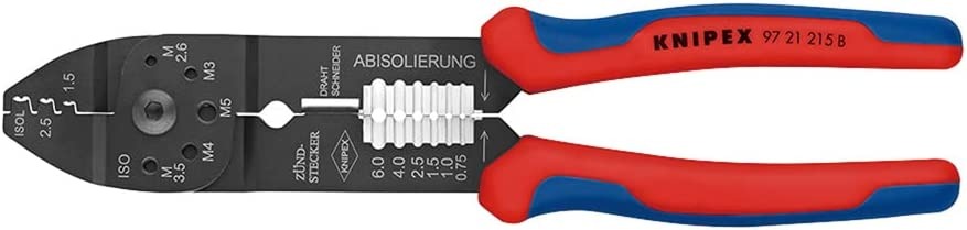 クニペックス(KNIPEX) 圧着プライヤー 97 21 215 B
