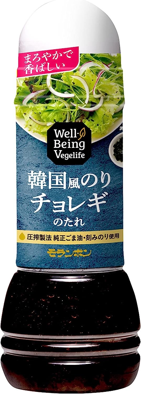 モランボン Well-Being Vegelife 韓国風のりチョレギのたれ