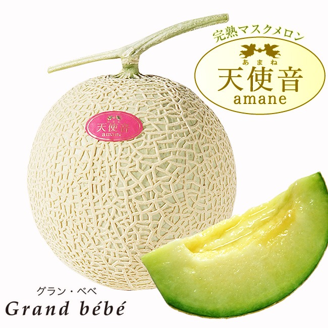 正明堂 静岡県産 マスクメロン 天使音 あまね グランベベ