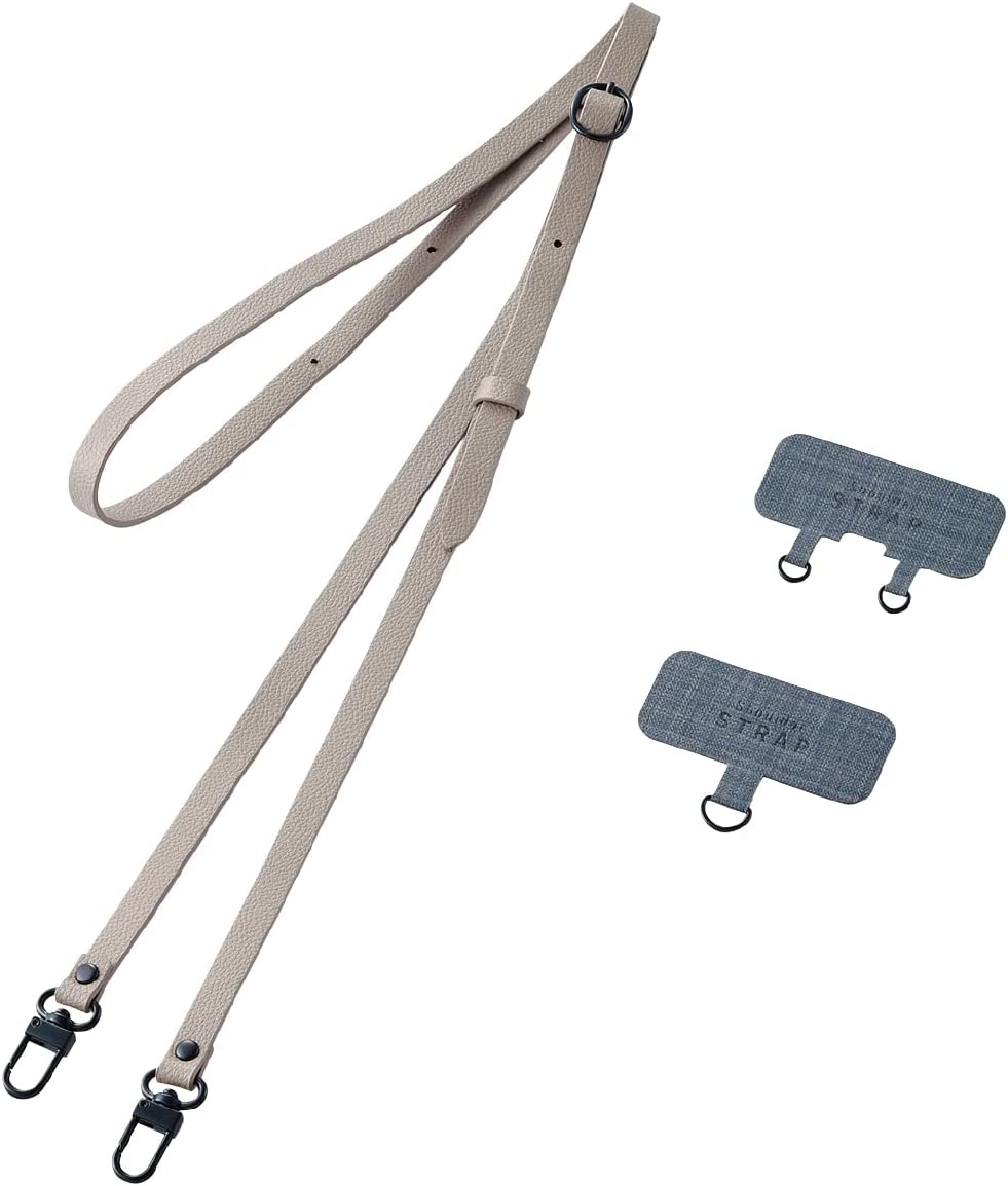 エレコム(ELECOM) ショルダーストラップ レザータイプ P-STSDH2PL