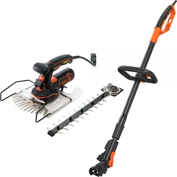 ブラック・アンド・デッカー(BLACK+DECKER) 5in1ポールヘッジ＆芝生バリカン GPSH1000