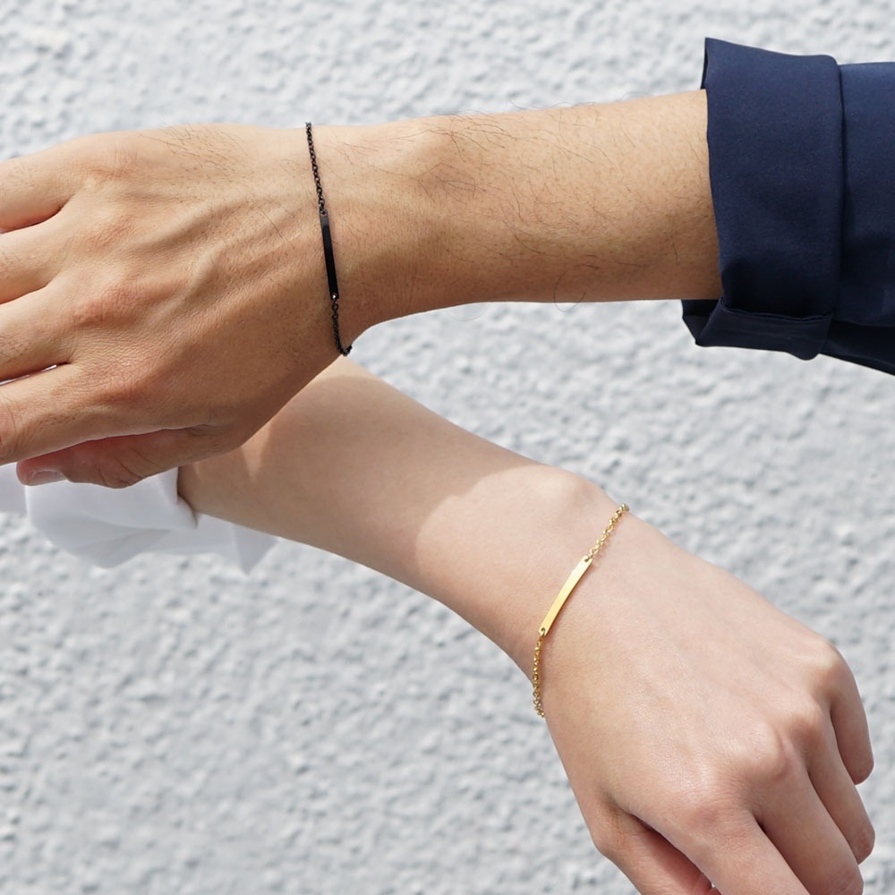 デルークス(DELUXE) Alavel 選べる チェーン ブレスレット ペア販売 MS AP1003