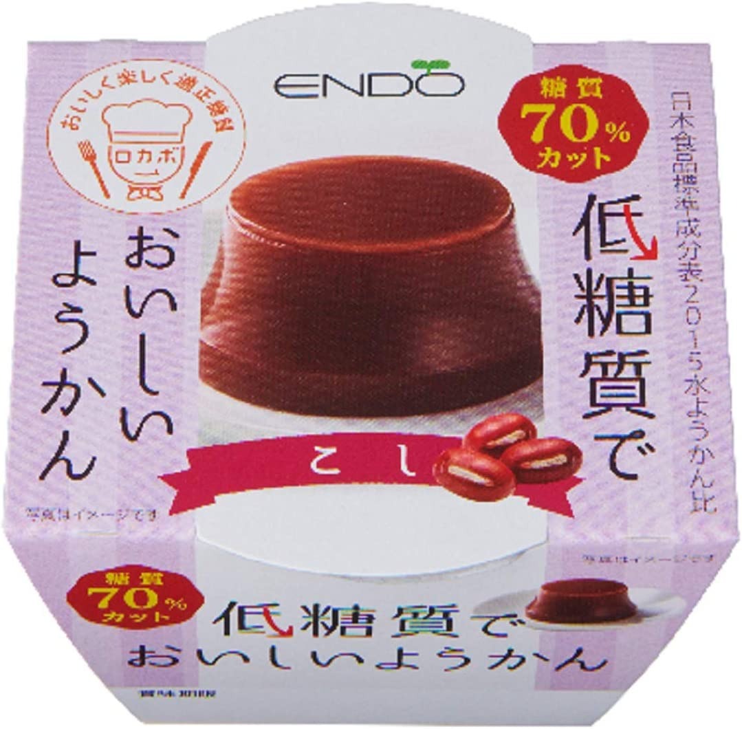 遠藤製餡 低糖質でおいしいようかん こし