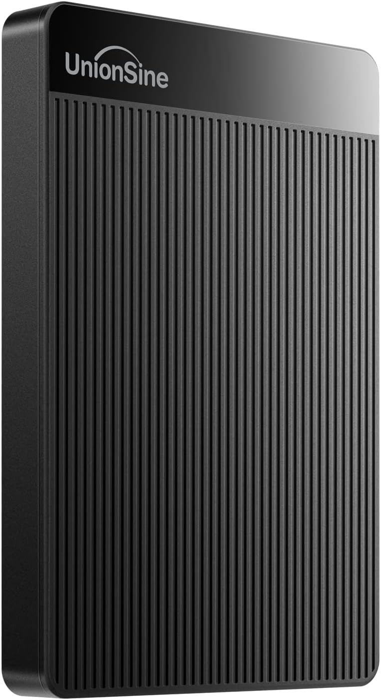 UnionSine 超薄型外付けHDDポータブルハードディスク 4TB HD2510 2021