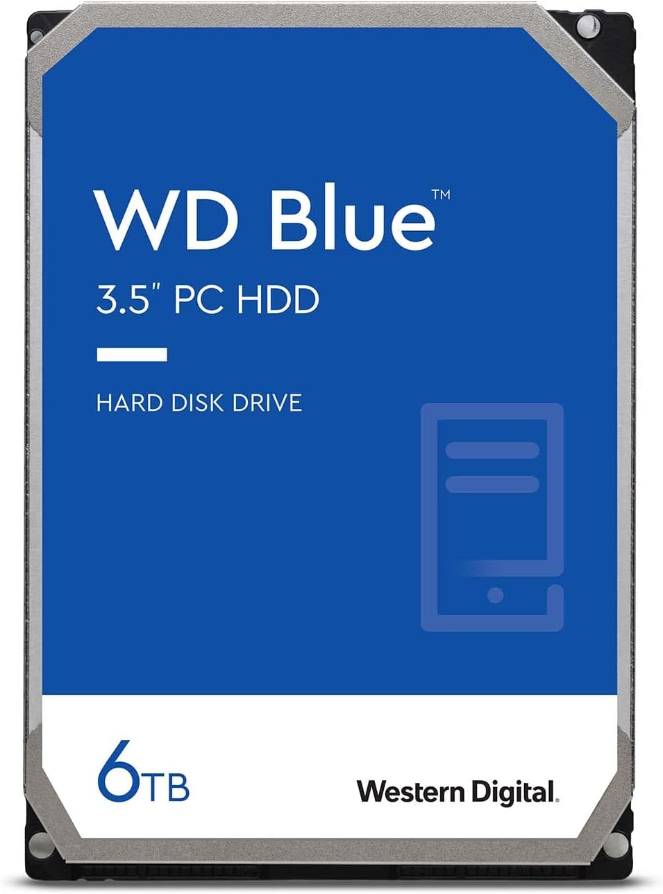 ウエスタンデジタル(Western Digital) HDD 6TB CMR 3.5インチ WD60EZAX 2023