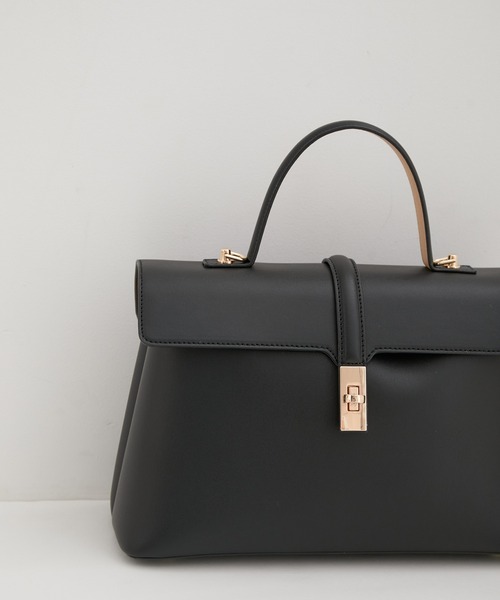 ビス(VIS) 2WAY ひねり金具ワンハンドルショルダーバッグ