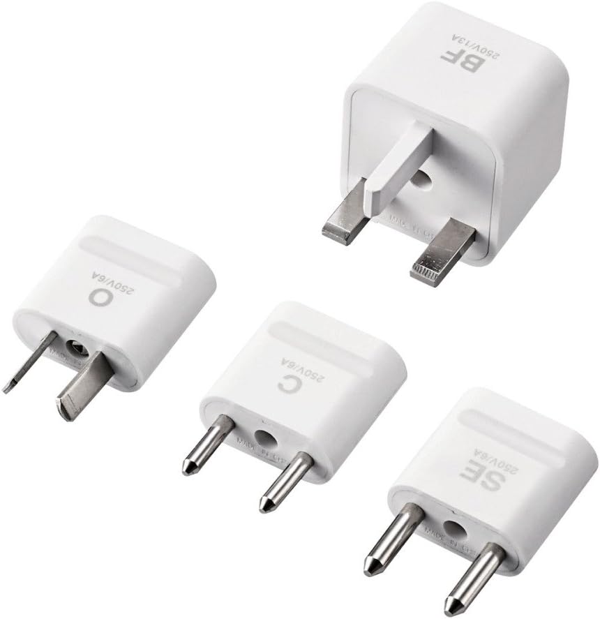 エレコム(ELECOM) 旅行者向け海外用変換プラグセット T-HPSETWH 2017