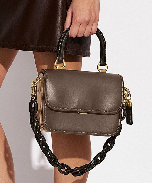 コーチ(COACH) ローグ トップ ハンドル カラーブロック