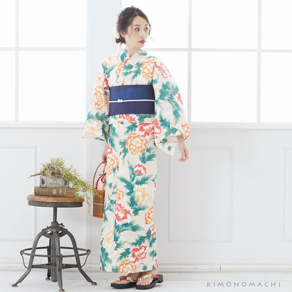 京都きもの町 浴衣 レディース 単品