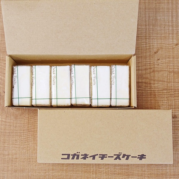 コガネイチーズケーキ 砂糖不使用ドライフルーツのレアチーズケーキ