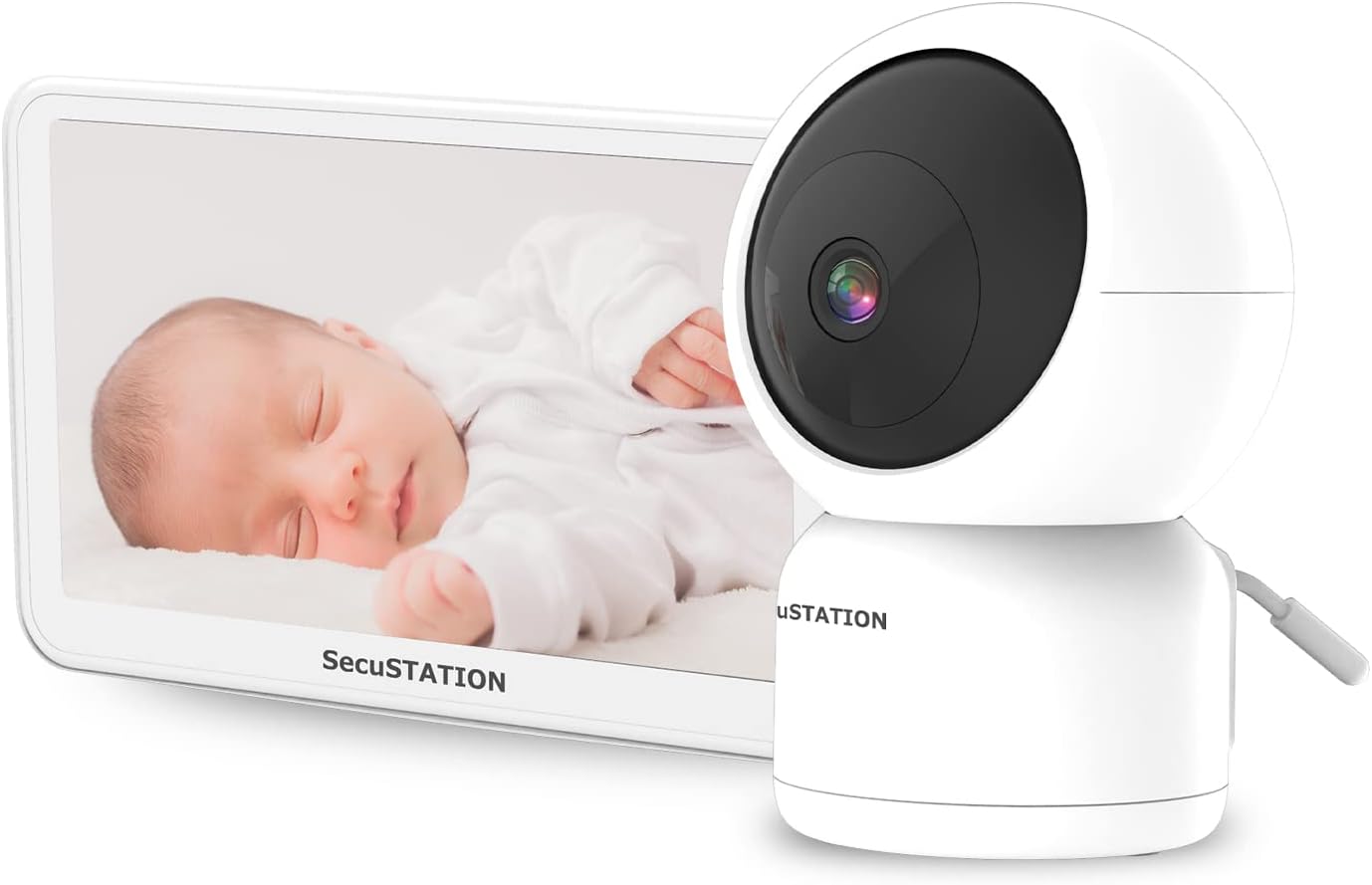 セキュステーション(SecuSTATION) ベビーモニター SC-BB53K