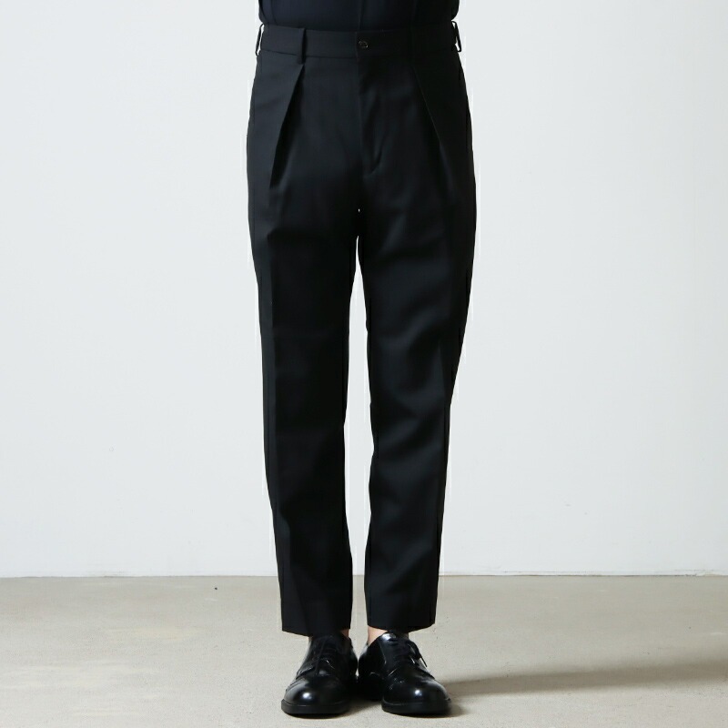 マーカ(marka) オーガニックウール トロピカル ペグトップ トラウザーズ