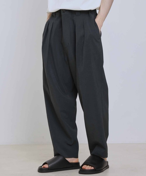 アダムエロぺ(ADAM ET ROPE') RIRANCHA ワイド テーパード アンクルパンツ