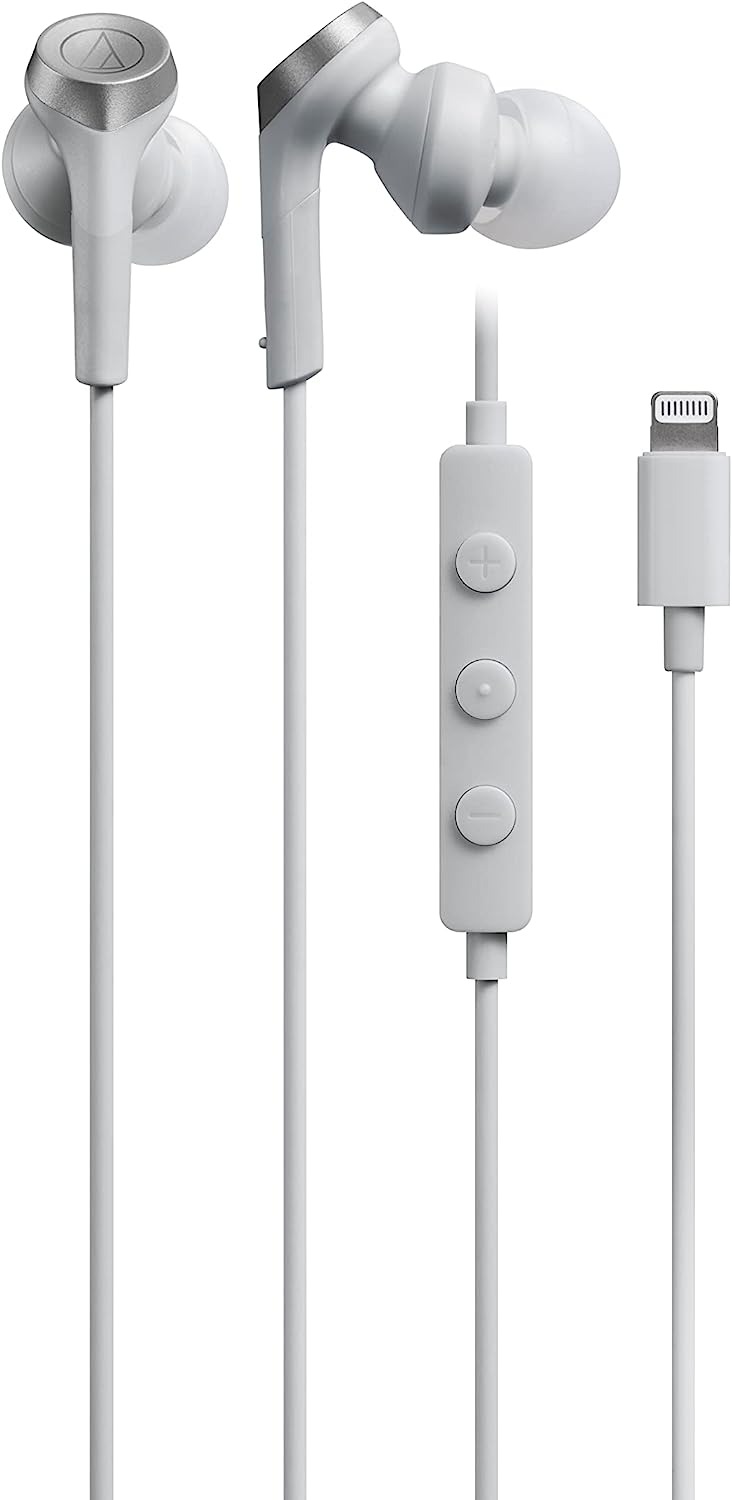 オーディオテクニカ(audio-technica) Lightning用イヤホン ATH-CKS330Li 2022