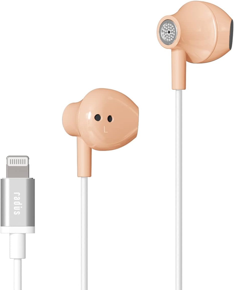 ラディウス(radius) Lightning Earphone Pure Vibe Series HP-NEL12 2022