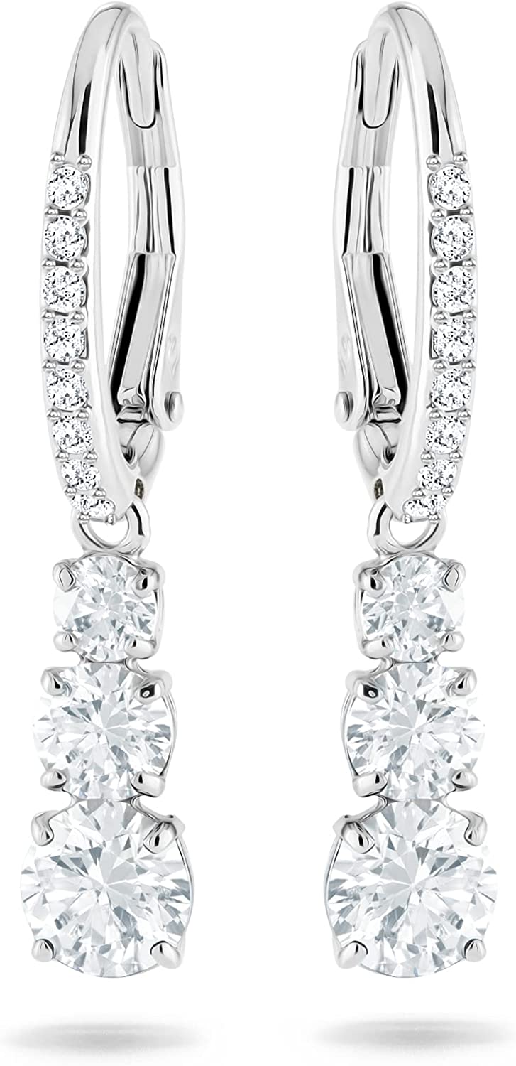 スワロフスキー(Swarovski) Attract Trilogy フープピアス
