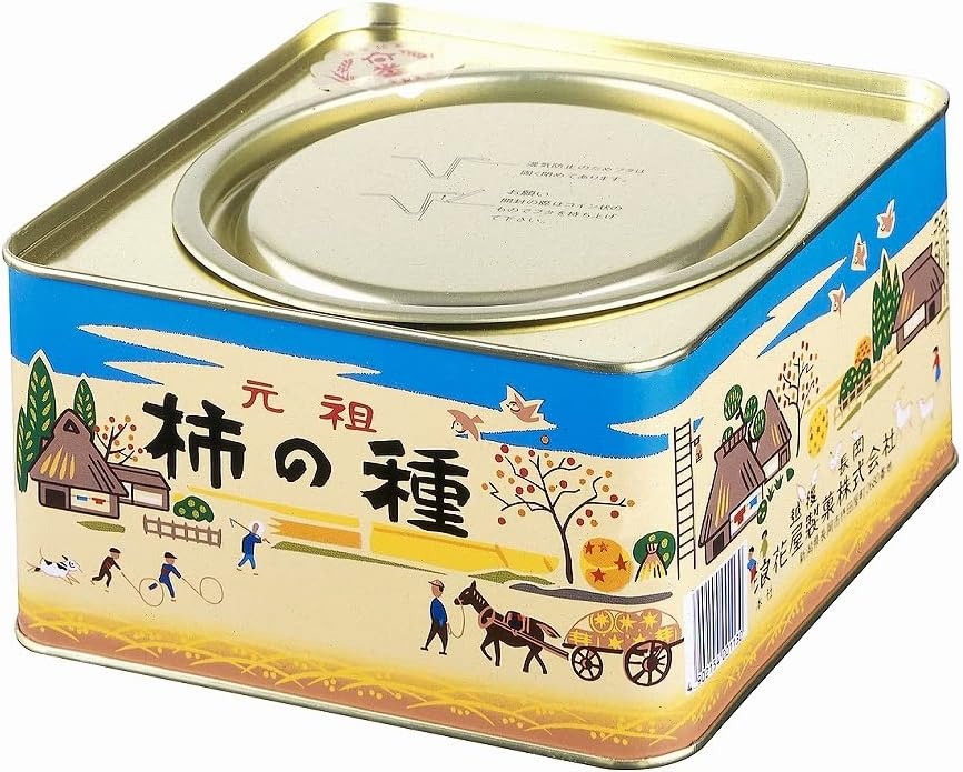 浪花屋製菓 元祖 柿の種 進物缶K10