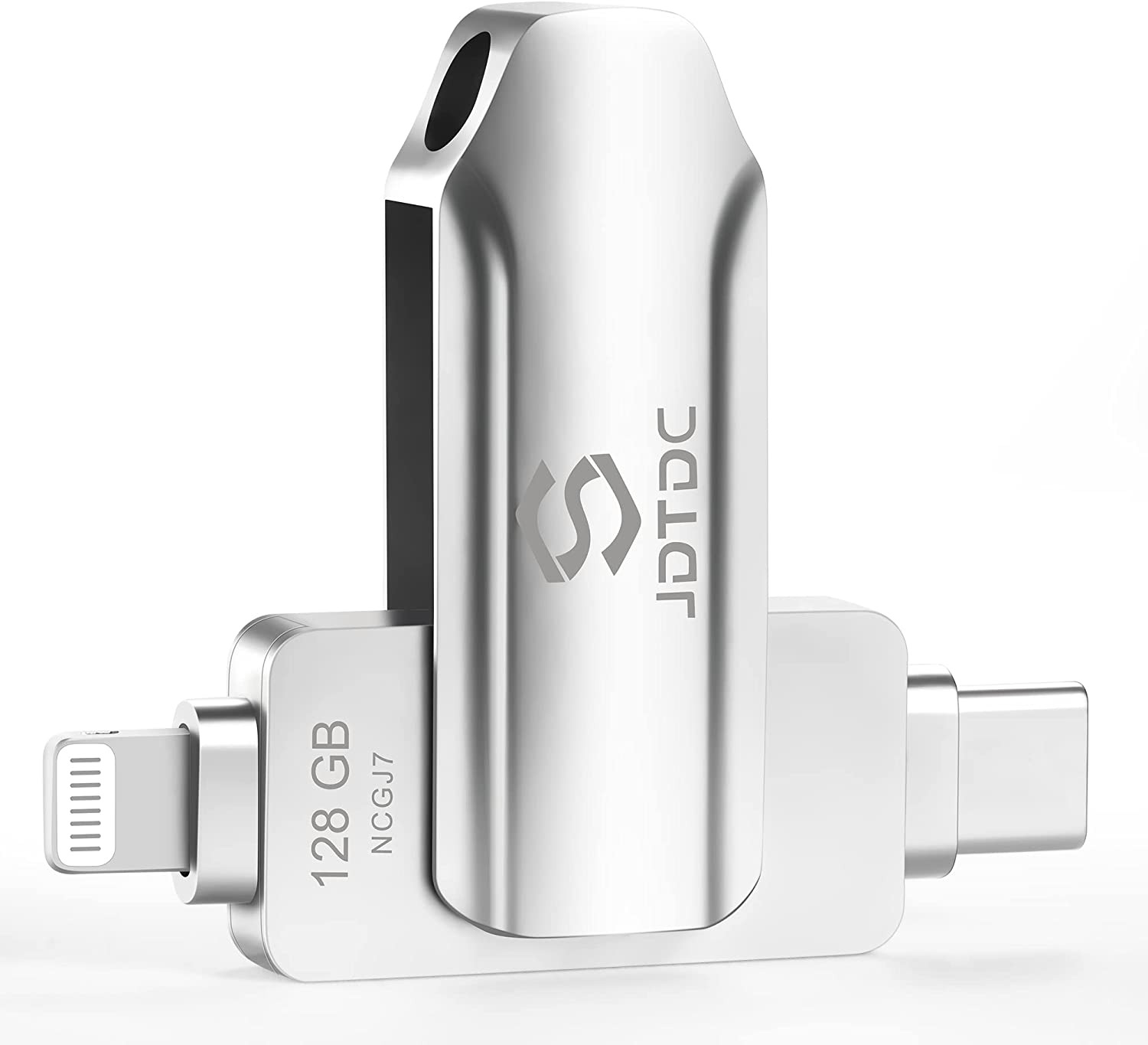JDTDC 128GB Apple MFi認証 USB外付けメモリ JD008 2022