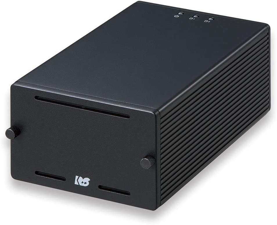 RATOC USB3.2 Gen2x2 M.2 クローン機能搭載SSDケース USB3.2 Gen2x2 M.2 SSDケース（クローン機能搭載・NVMe 2台用