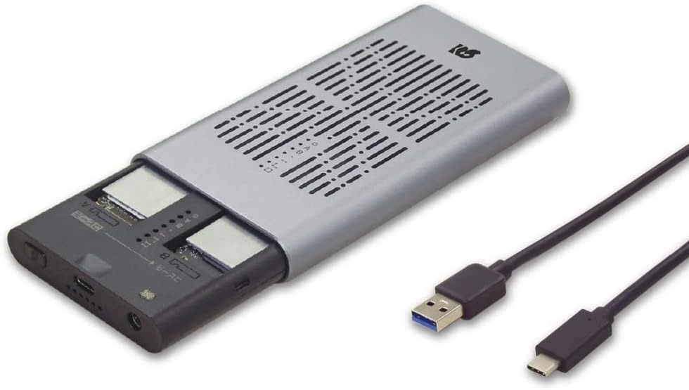 ラトックシステム USB3.2 Gen2x2 M.2 SSDケース RS-ECM2-U32C