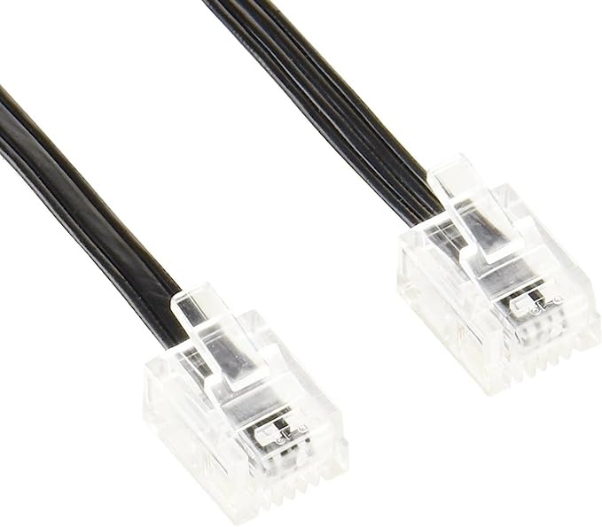 エレコム(ELECOM) モジュラーケーブル 3m MJ-3BK 2003