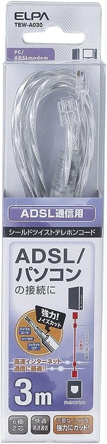 エルパ (ELPA) モジュラープラグ TEW-A030 2012