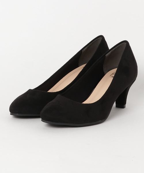 【低反発スポンジ入り】ポインテッドトゥパンプス