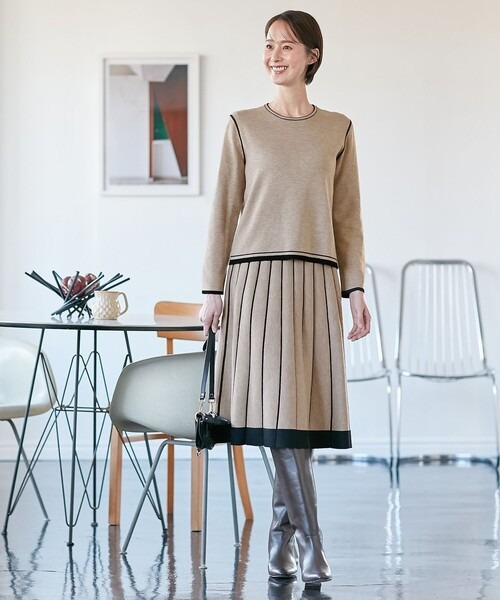 自由区 リバーシブルニット セットアップ