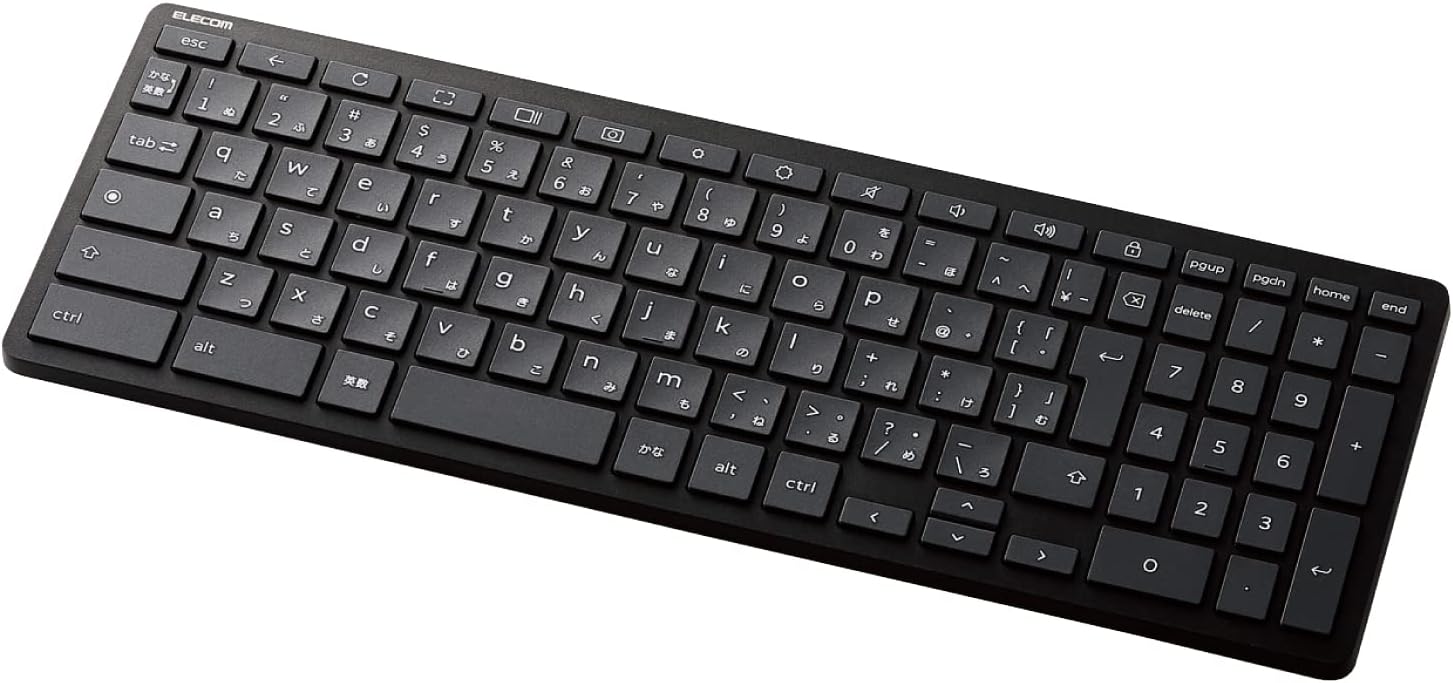 エレコム(ELECOM) 抗菌Bluetoothキーボード TK-CB02BPK 2021