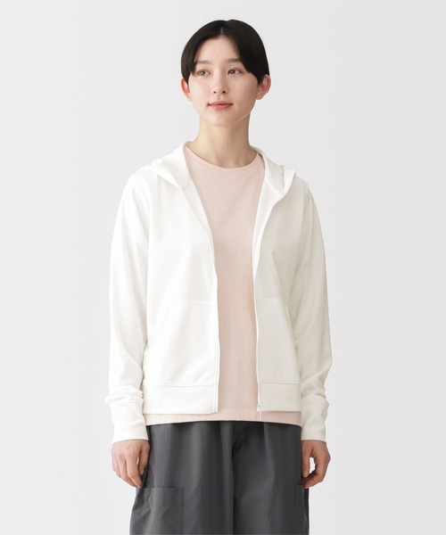 無印良品 UVカット乾きやすいフルジップパーカ