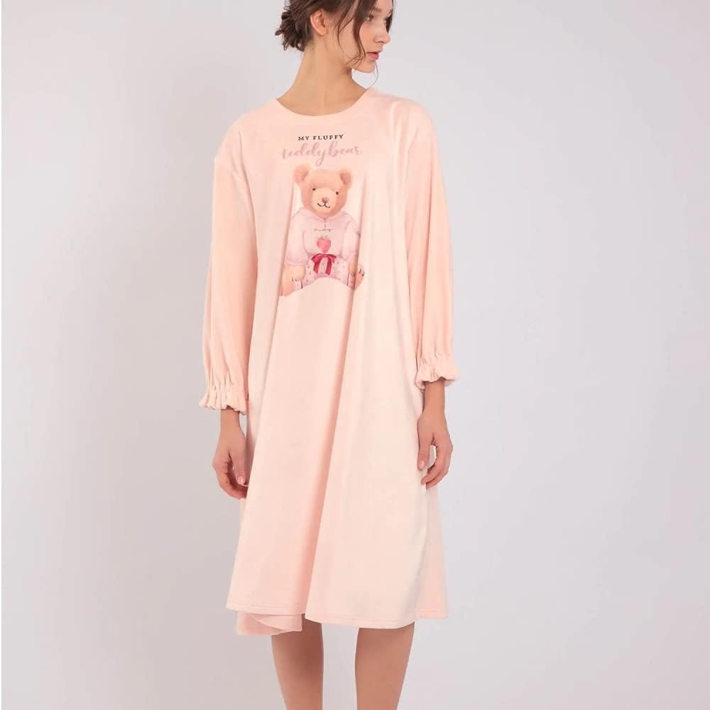 ナルエー(Narue) スノースムージーテディベアワンピース