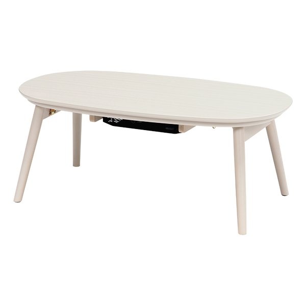 萩原(HAGIHARA) 折りたたみ こたつ テーブル ELLIPSE カルミナ950