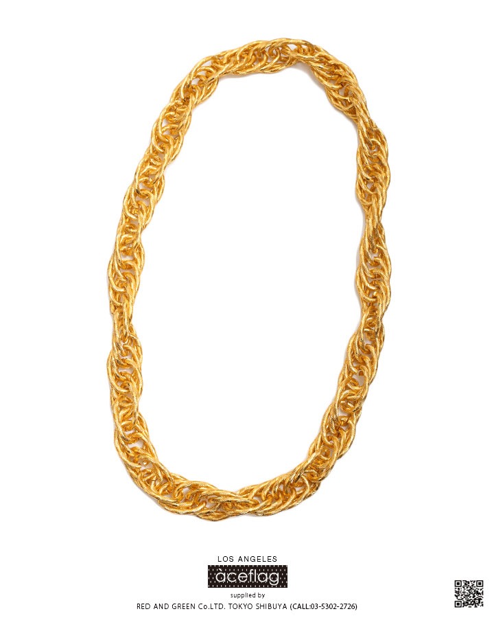 エースフラッグ(ACEFLAG) スクリューチェーンネックレス