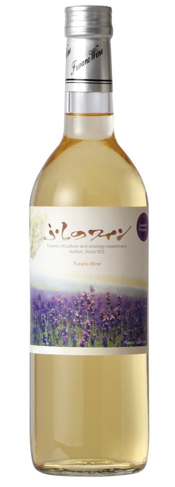 富良野市ぶどう果樹研究所 ふらのワイン 白 ラベンダーラベル