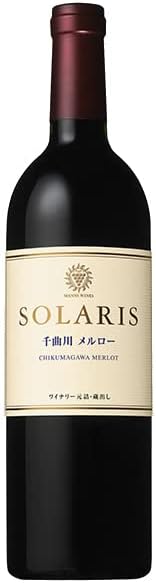 マンズワイン ソラリス 千曲川 メルロー