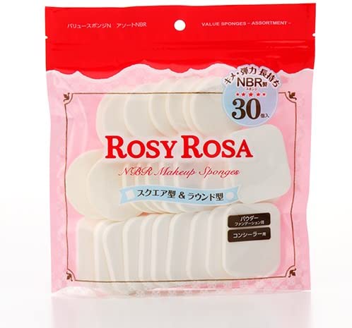 ロージーローザ(ROSY ROSA) バリュースポンジN アソートNBR 30P