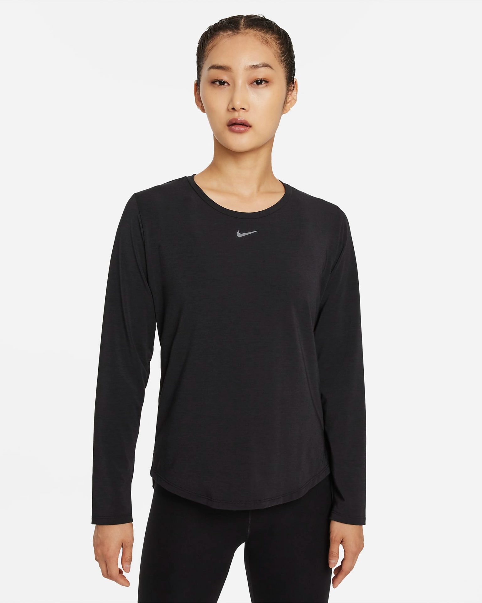 ナイキ(NIKE) ナイキ Dri-FIT ワン ラックス ウィメンズ スタンダード フィット ロングスリーブ トップ