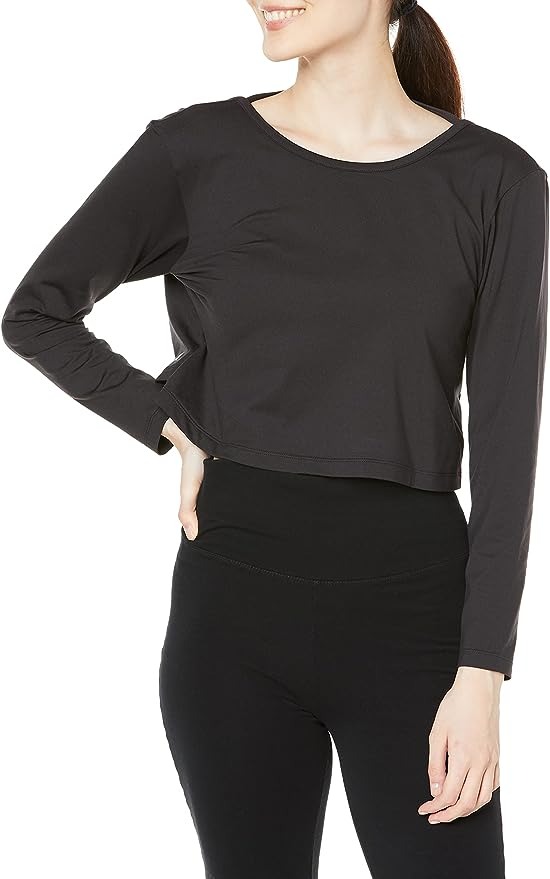 ダンスキン(DANSKIN) PEACH SKIN CROPPED TOP