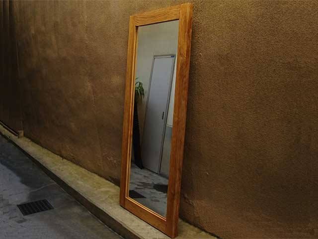 アデペシュ(a.depeche) old teak mirror L 020FTM002