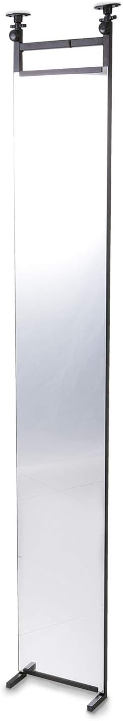 ロウヤ(LOWYA) 全身鏡 突っ張りミラー 姿見 薄型 スリム 省スペース FZ18G10012S00B1