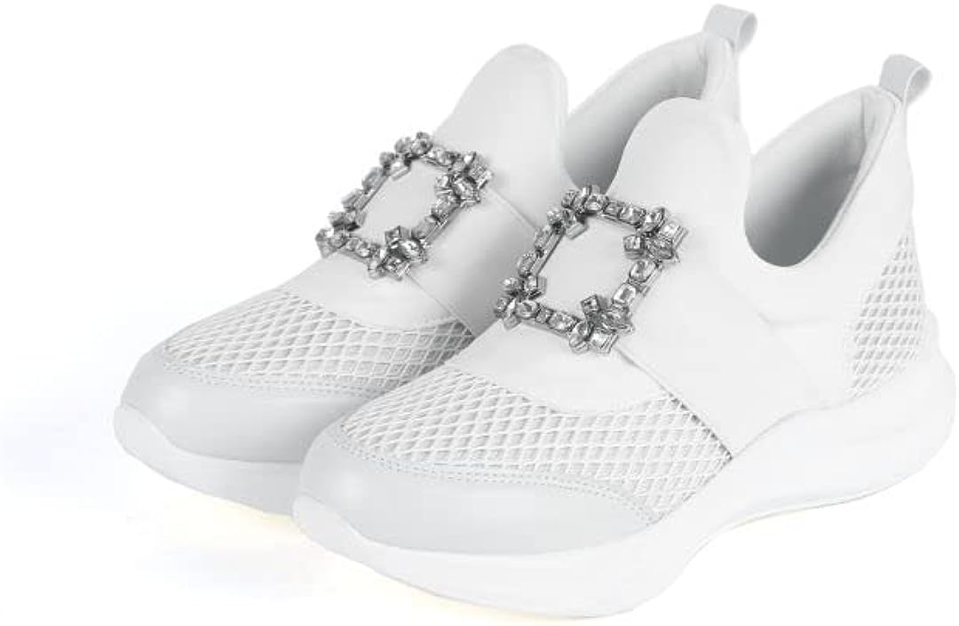 ヴィヴィアンコレクション(VIVIAN COLLECTION) ビジューバックルゴムスリッポンスニーカー