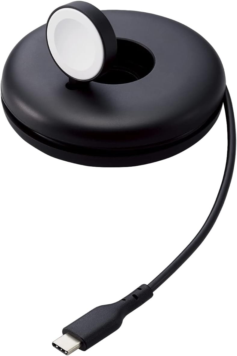 エレコム(ELECOM) Apple Watch磁気充電ケーブル 高速充電スタンドタイプ MPA AWSTCQ 2023