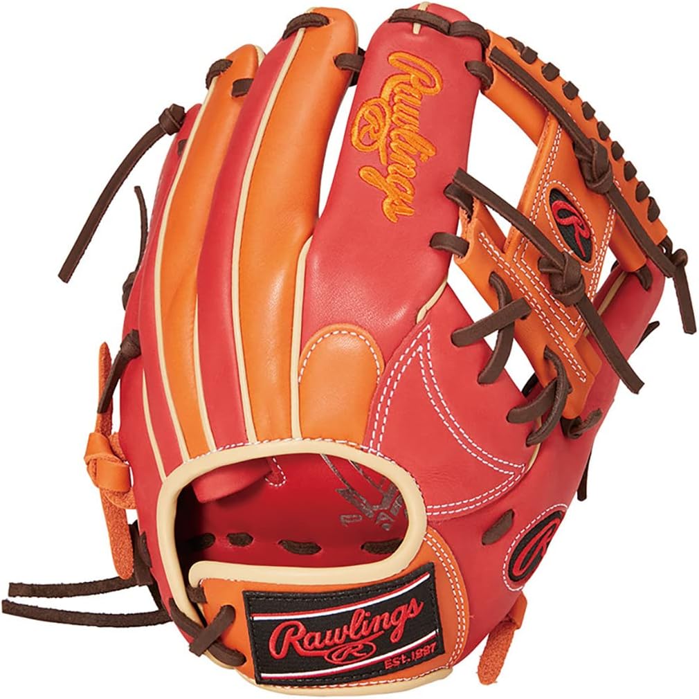 ローリングス(Rawlings) ソフトボール 女性用 レディースフィット HOH DP COLORS 内野手用 サイズ11.5 GS2FHDR34